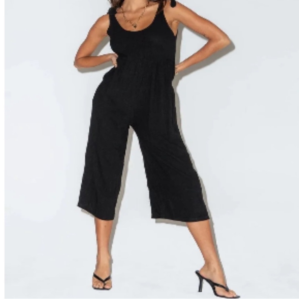 Princess Polly Black Tay Jumpsuit